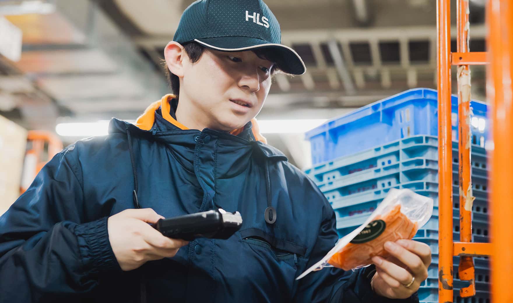 入荷した商品の検収